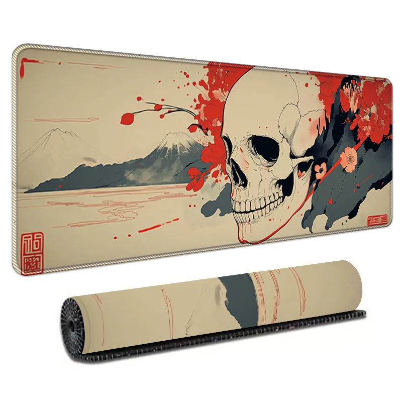 Skull Mouse Pad Japanese Ukiyo-e Mouse Pad Anime Big Mouse Pads for Desk Gaming Non-Slip Large Mouse Pad for Desk Pad Table Mat
Skull Mouse Pad Japanese Ukiyo-e Mouse Pad Anime Big Mouse Pads for Desk Gaming Non-Slip Large Mouse Pad for Desk Pad Table Mat