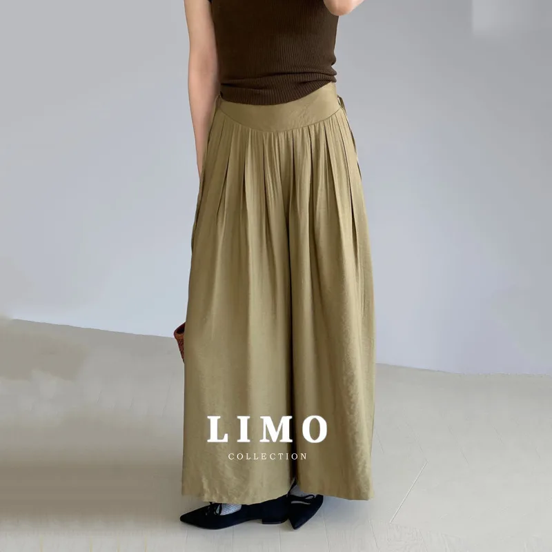 LIMO 2025 New Women's Casual Wide Leg Jumpsuit Pants Trousers for Autumn Winter Fleece Lined Fashion High Waist Daily Wear
LIMO 2025 New Women's Casual Wide Leg Jumpsuit Pants Trousers for Autumn Winter Fleece Lined Fashion High Waist Daily Wear