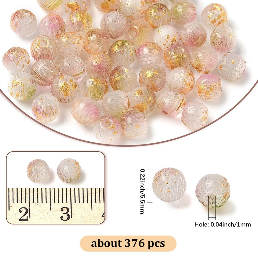 376Pcs Cat Eye Beads Drawbench Style Round Gold Foil White 5.5mm Hole: 1mm
376Pcs Cat Eye Beads Drawbench Style Round Gold Foil White 5.5mm Hole: 1mm
