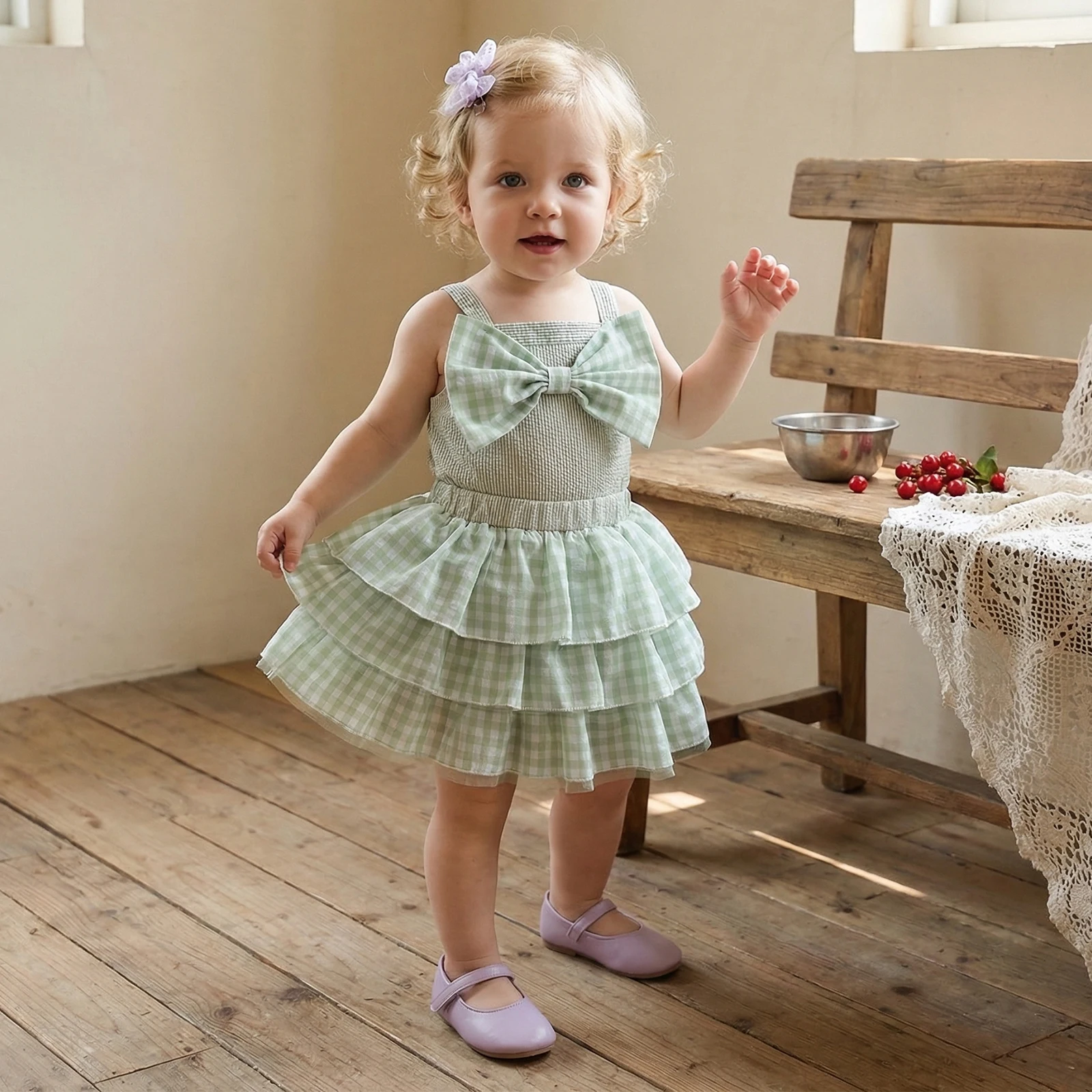 Newborn Baby Girl Summer Outfit Sleeveless Romper + Tulle Tiered Skirt Set Clothes
Newborn Baby Girl Summer Outfit Sleeveless Romper + Tulle Tiered Skirt Set Clothes