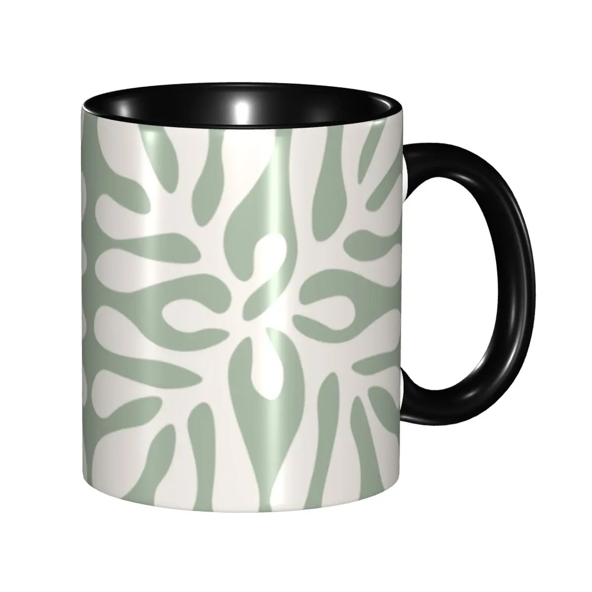 Sage Green Coffee Mug DIY Personalized Ceramic Mug Creative Present
Sage Green Coffee Mug DIY Personalized Ceramic Mug Creative Present