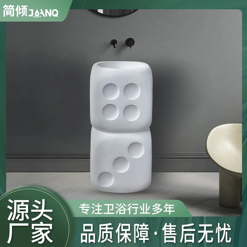 Простые ветровые кубики, персонализированный умывальник, креативное искусство, отель, проживание в семье, колонна, встроенный умывальник от пола до потолка
Простые ветровые кубики, персонализированный умывальник, креативное искусство, отель, проживание в семье, колонна, встроенный умывальник от пола до потолка