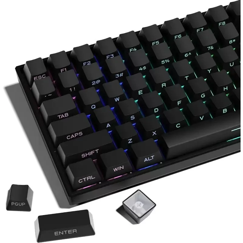 Черный PBT, 135 клавиш, градиентные колпачки OEM-профиля с боковой гравировкой и подсветкой, готовые к отправке для игровой механической клавиатуры, колпачки для клавиш
Черный PBT, 135 клавиш, градиентные колпачки OEM-профиля с боковой гравировкой и подсветкой, готовые к отправке для игровой механической клавиатуры, колпачки для клавиш