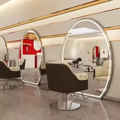Cross-border Internet celebrity barbershops, single-sided, double-sided, lighted perm and dyeing mirrors, salon special mirrors
Cross-border Internet celebrity barbershops, single-sided, double-sided, lighted perm and dyeing mirrors, salon special mirrors