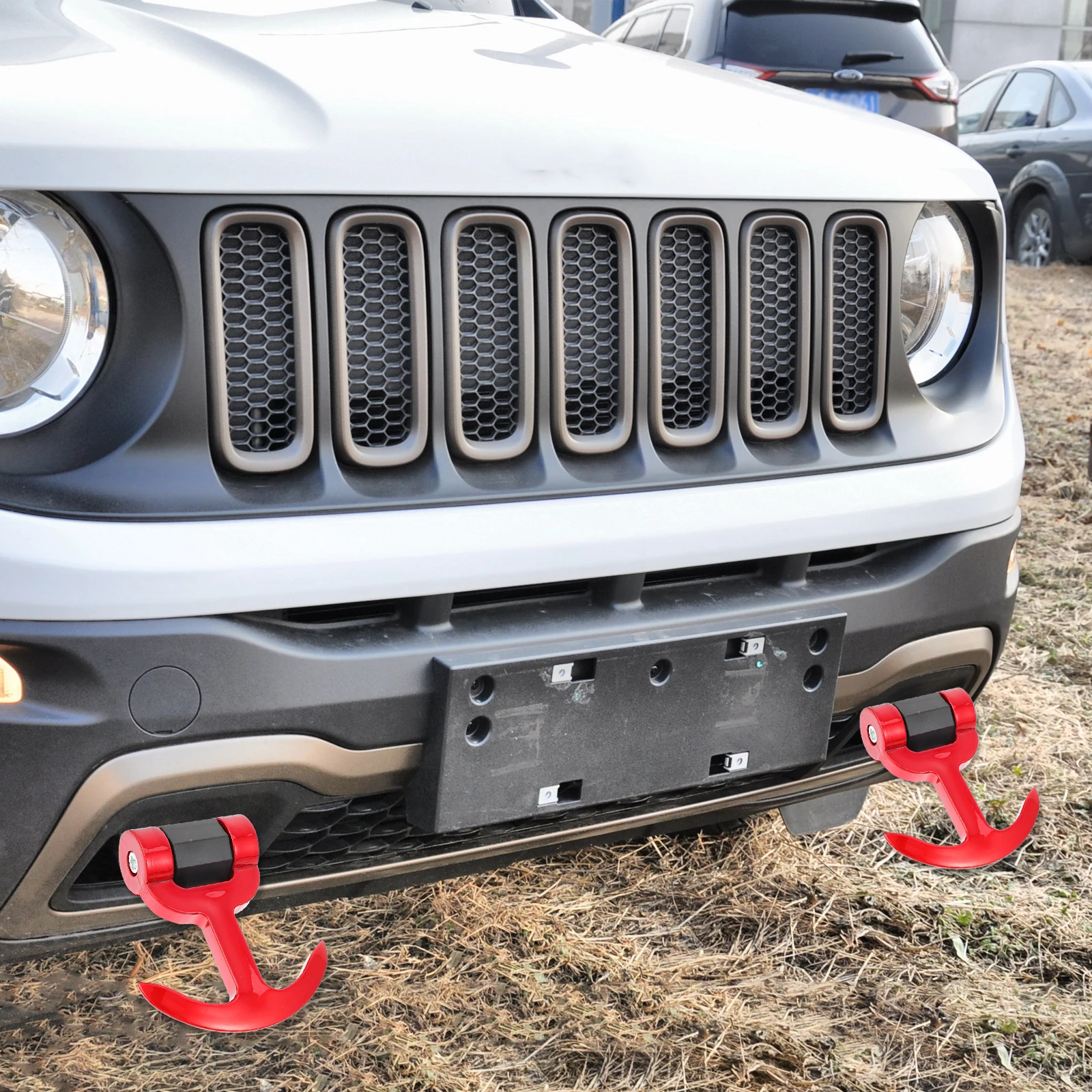 Trailer Hitch Real Carbon Fiber ABS Durable Universal Car Modified T Shape Tow Hook For RV Truck Car Trailer Accessories Vehicle 
Trailer Hitch Real Carbon Fiber ABS Durable Universal Car Modified T Shape Tow Hook For RV Truck Car Trailer Accessories Vehicle
