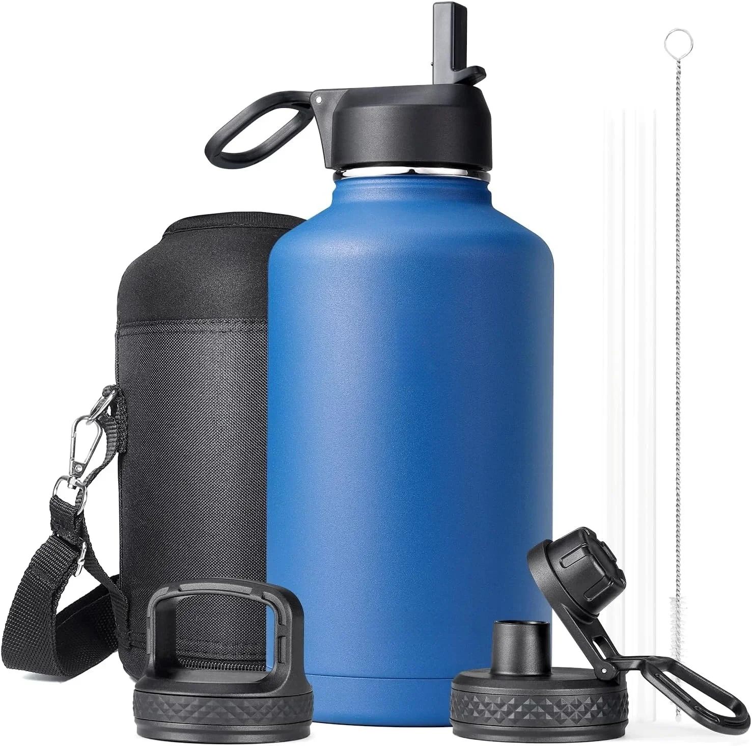 Coolflask 64 унции большой металлический кувшин для воды из нержавеющей стали с 3 крышками, изолированная бутылка для воды с соломой и широким горлышком для кемпинга и пешего туризма
Coolflask 64 унции большой металлический кувшин для воды из нержавеющей стали с 3 крышками, изолированная бутылка для воды с соломой и широким горлышком для кемпинга и пешего туризма