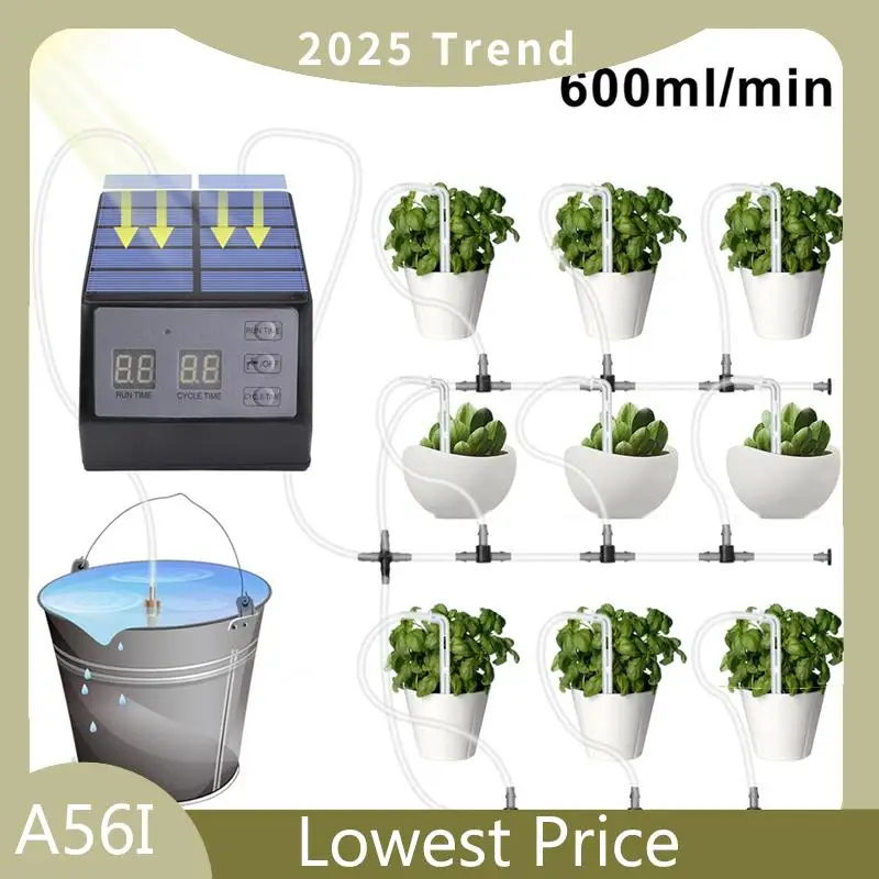 ABDD Solar Timed Automatic Watering Device, Smart Watering Device, Gardening Lazy Flower Pot Plant Drip Irrigation System
ABDD Solar Timed Automatic Watering Device, Smart Watering Device, Gardening Lazy Flower Pot Plant Drip Irrigation System