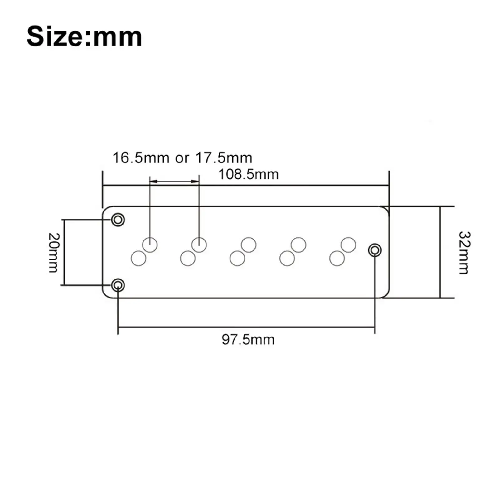 Double Coil Bass Pickup Professional Humbucker Strong Output Easy Install for 5 String Active Bass Guitar Accessories Upgrade
Double Coil Bass Pickup Professional Humbucker Strong Output Easy Install for 5 String Active Bass Guitar Accessories Upgrade