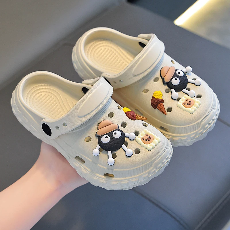 Summer Children Clogs For Boys Girls, Non-Slip Soft-Soled Parent-Child Closed-Toe Breathable Outdoor Beach Sandals For Kids
Summer Children Clogs For Boys Girls, Non-Slip Soft-Soled Parent-Child Closed-Toe Breathable Outdoor Beach Sandals For Kids