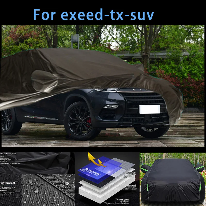For exeed-tx-suv Outdoor Protection Full Car Covers Snow Cover Sunshade Waterproof Dustproof Exterior Car accessories
For exeed-tx-suv Outdoor Protection Full Car Covers Snow Cover Sunshade Waterproof Dustproof Exterior Car accessories