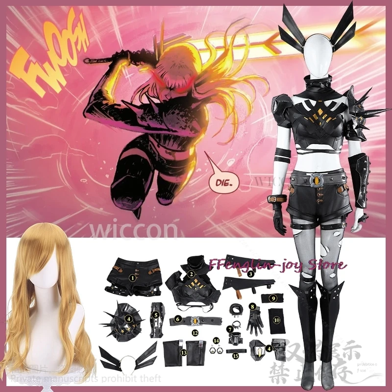 Magik Косплей Игра Rivals Сексуальный аниме Костюм Укороченный топ Шорты Парики Комплект обуви для девочек Jirai Kei Боевая форма Cos Индивидуальные
Magik Косплей Игра Rivals Сексуальный аниме Костюм Укороченный топ Шорты Парики Комплект обуви для девочек Jirai Kei Боевая форма Cos Индивидуальные