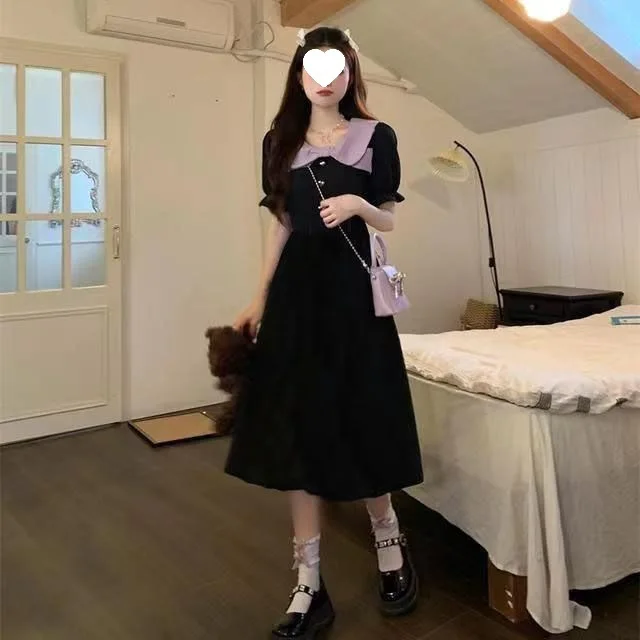 plus Size Doll Collar Dress Women's Summer Waist Cinching Slimming A-Line Skirt Flattering Midi Dress Knot Sporty S...
plus Size Doll Collar Dress Women's Summer Waist Cinching Slimming A-Line Skirt Flattering Midi Dress Knot Sporty S...