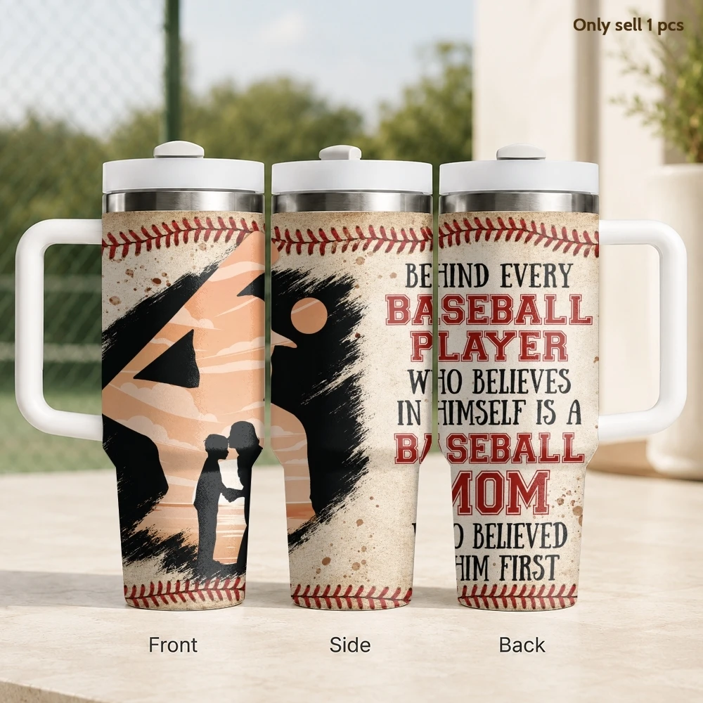 Baseball Mom Fashion Vacuum Flasks 40oz Stainless Steel Insulated Tumbler with Handle Straw Leakproof Cup Daily Travel Mug
Baseball Mom Fashion Vacuum Flasks 40oz Stainless Steel Insulated Tumbler with Handle Straw Leakproof Cup Daily Travel Mug