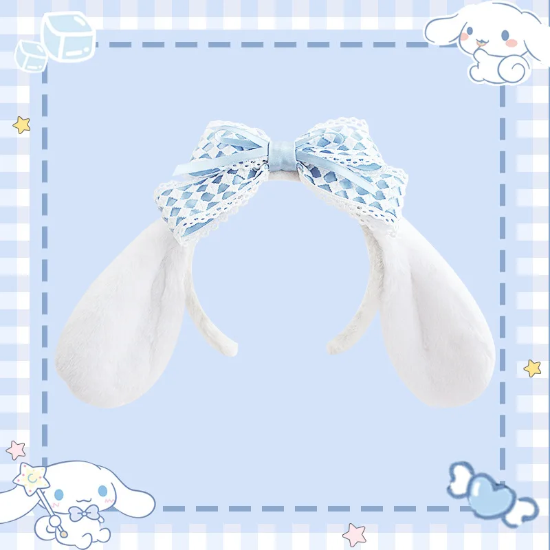 Sanrio Cinnamoroll Kawaii Новая женская повязка на голову для мытья лица Лолита Мультяшные аксессуары для волос милая девушка
Sanrio Cinnamoroll Kawaii Новая женская повязка на голову для мытья лица Лолита Мультяшные аксессуары для волос милая девушка
