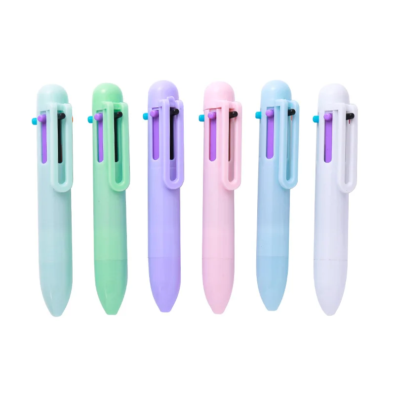 6-Color Ink Ballpoint Pen Press Pen Mini Portable INS For Students To Write Records Gel Pen Office And Study Stationery Supplies
6-Color Ink Ballpoint Pen Press Pen Mini Portable INS For Students To Write Records Gel Pen Office And Study Stationery Supplies