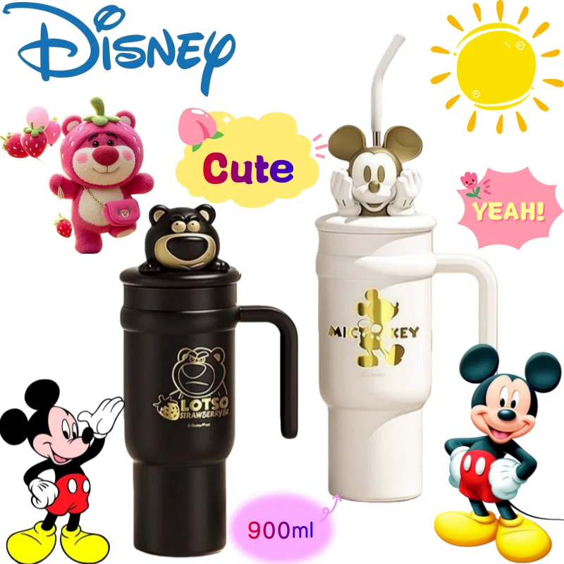 Новый термос Disney Lotso Mickey, креативный дорогой аниме с мультяшным принтом, портативная присоска большой емкости для двойного питья
Новый термос Disney Lotso Mickey, креативный дорогой аниме с мультяшным принтом, портативная присоска большой емкости для двойного питья