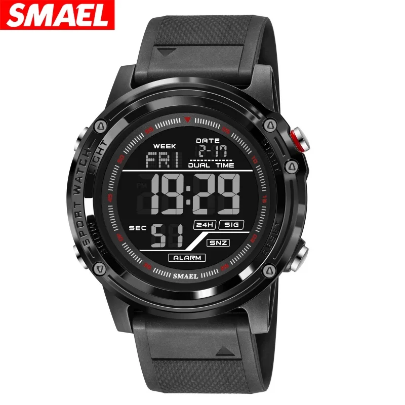SMAEL 8125 New Fashion Men's Digital Watch Waterproof Multi functional Countdown Sports Student Electronic Watch reloj hombre
SMAEL 8125 New Fashion Men's Digital Watch Waterproof Multi functional Countdown Sports Student Electronic Watch reloj hombre