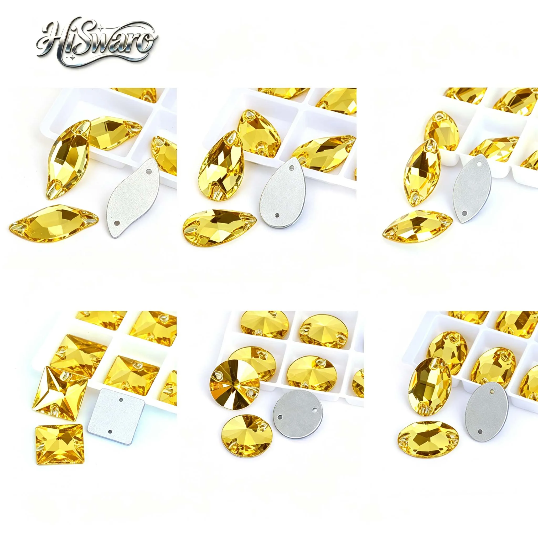 Wholesale STrass Light Topaz Glass Mix Shapes Sewing Stones Flatback Sew on Rhinestones For Garment Clothes Bags
Wholesale STrass Light Topaz Glass Mix Shapes Sewing Stones Flatback Sew on Rhinestones For Garment Clothes Bags
