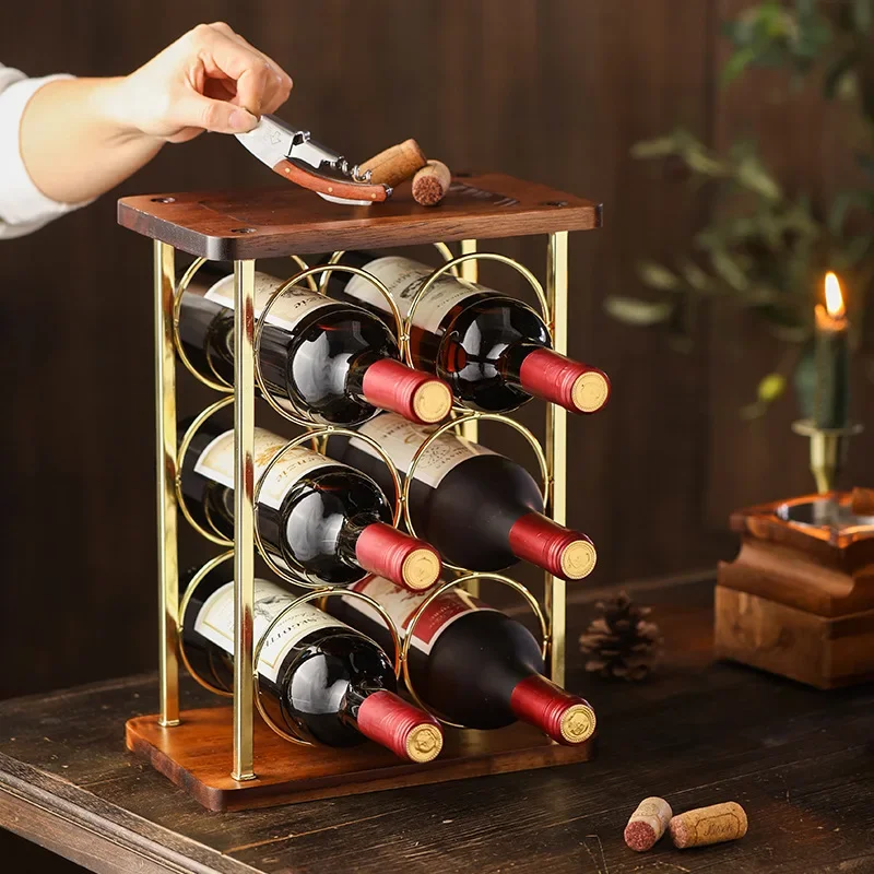 New model Creative American metal wood bottom red wine glass upside down rack, restaurant bar wine rack ornament
New model Creative American metal wood bottom red wine glass upside down rack, restaurant bar wine rack ornament