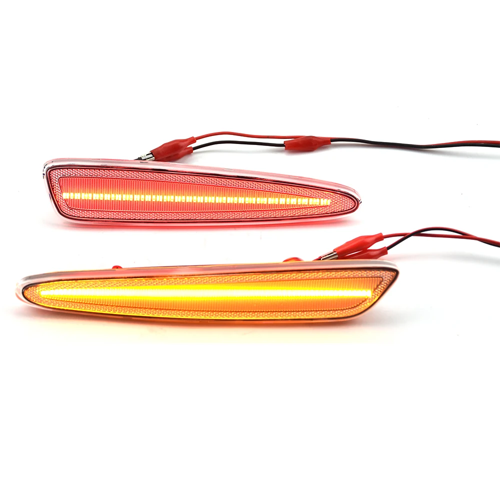  Full LED Side Marker Light Front Rear Amber Red Auto Turn Signal Lamp 12V Fit For Chevrolet Chevy Corvette C6 2005-2013
Full LED Side Marker Light Front Rear Amber Red Auto Turn Signal Lamp 12V Fit For Chevrolet Chevy Corvette C6 2005-2013 