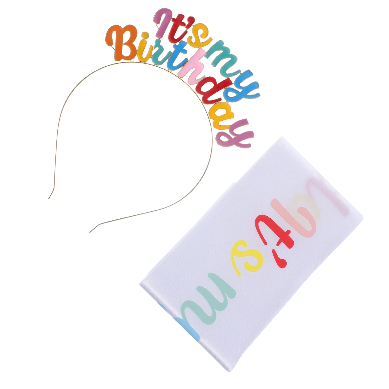 Birthday Headband Headdress Tiara Glitter Cloth Sash Crown Hair Accessories Women Girls Party Outfits Theme Design Comfy
Birthday Headband Headdress Tiara Glitter Cloth Sash Crown Hair Accessories Women Girls Party Outfits Theme Design Comfy