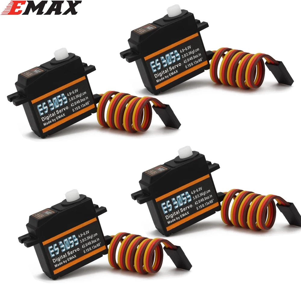 Emax ES3053 17 г 3,5 кг 0.13sec 23T пластиковая Шестерня цифровой сервопривод для радиоуправляемого самолета
Emax ES3053 17 г 3,5 кг 0.13sec 23T пластиковая Шестерня цифровой сервопривод для радиоуправляемого самолета