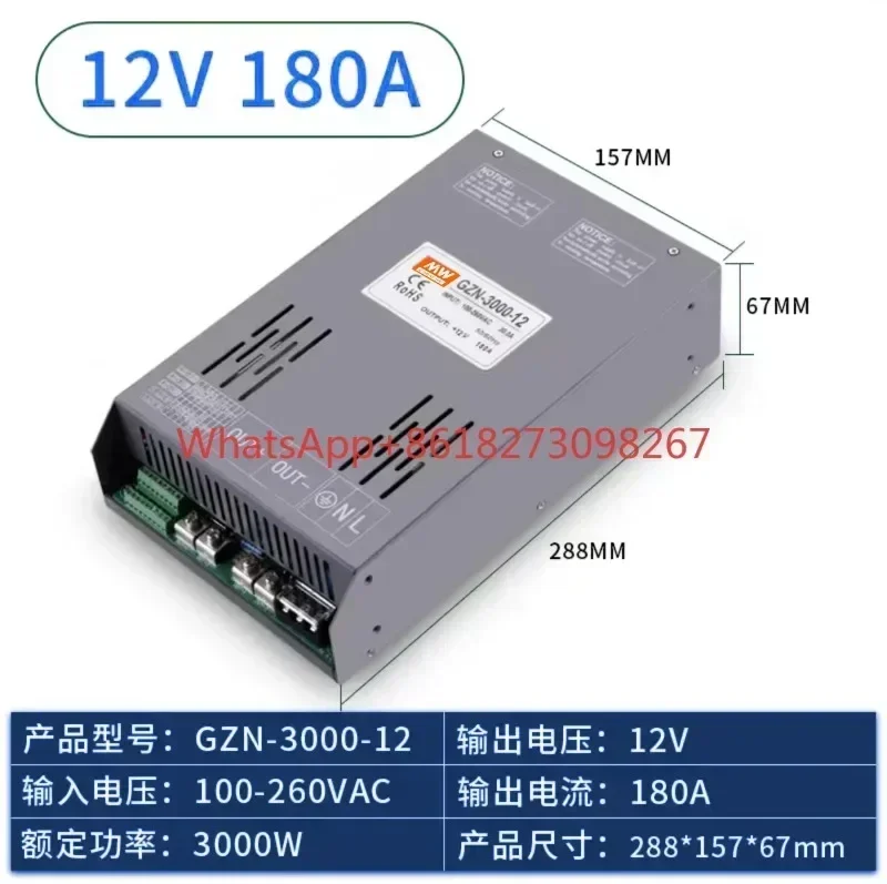 GZN with 485 communication PFC function 12V24V36V48V60V current sharing parallel RSP high-power 3000W power supply
GZN with 485 communication PFC function 12V24V36V48V60V current sharing parallel RSP high-power 3000W power supply