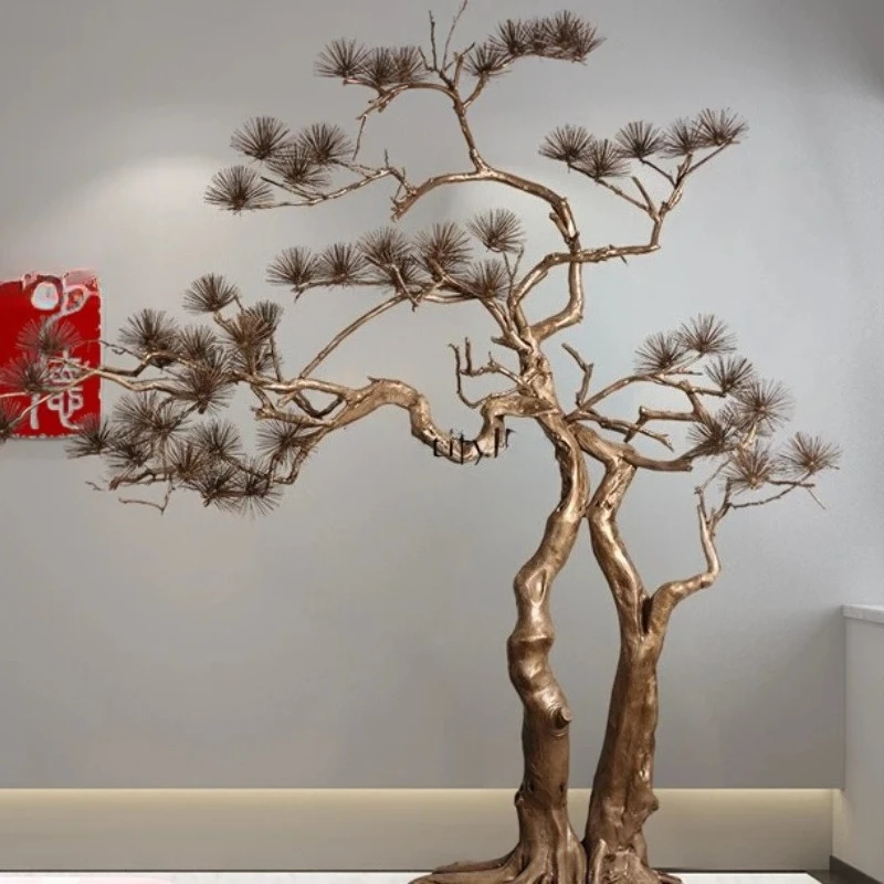 Simulated pine tree Large interior decoration landscaping Floor-to-ceiling large ornament
Simulated pine tree Large interior decoration landscaping Floor-to-ceiling large ornament
