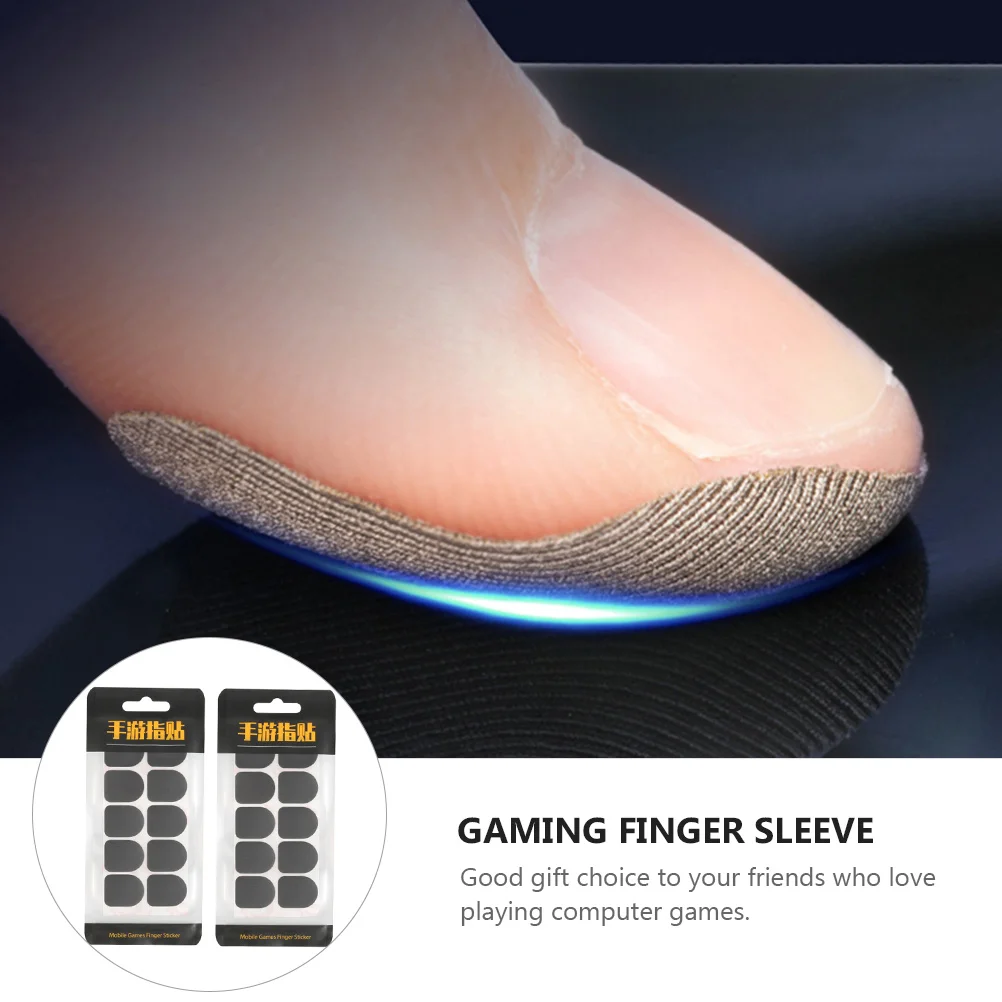 2pcs 2 Bags Gaming Finger Stickers Carbon Fiber Lightweight Breathable Sweat Gaming Accessories for
2pcs 2 Bags Gaming Finger Stickers Carbon Fiber Lightweight Breathable Sweat Gaming Accessories for