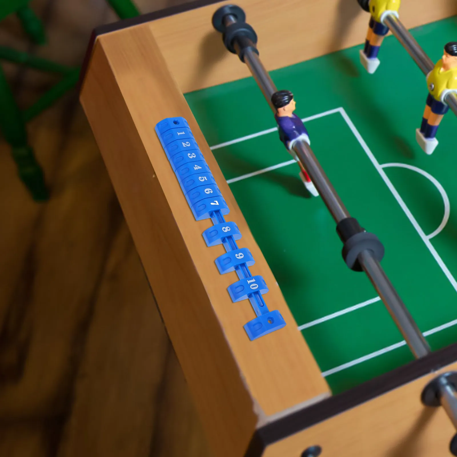 Foosball Table Units Scoring Counter Counter Scorekeeper Soccer Football Game Plastic Wedges 1-10 Easy Installation
Foosball Table Units Scoring Counter Counter Scorekeeper Soccer Football Game Plastic Wedges 1-10 Easy Installation