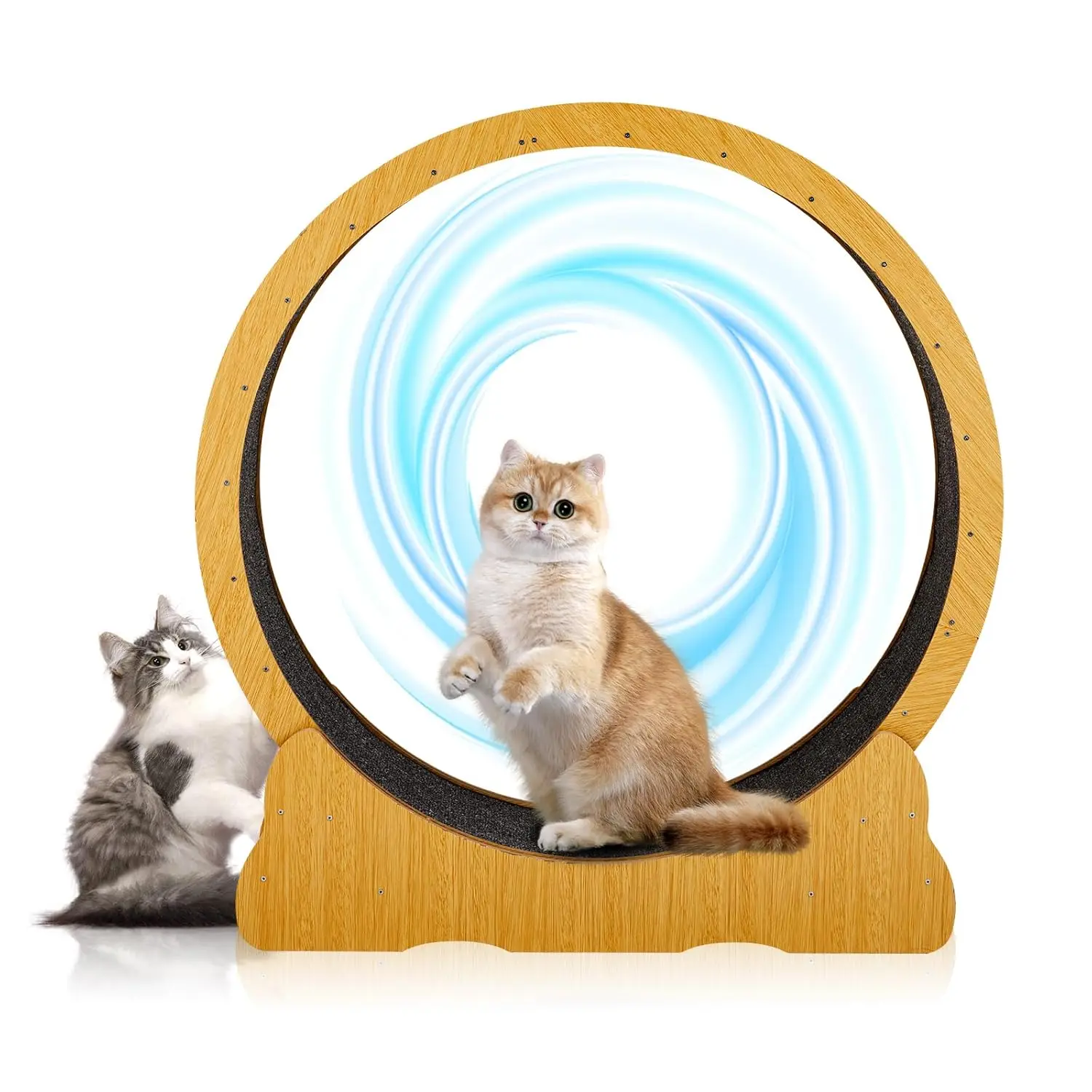 Cat Wheel Exerciser for Indoor Cats, 39.4-inch Large Cat Exercise Wheel for Running Silent, Cat Treadmill with, Customized
Cat Wheel Exerciser for Indoor Cats, 39.4-inch Large Cat Exercise Wheel for Running Silent, Cat Treadmill with, Customized