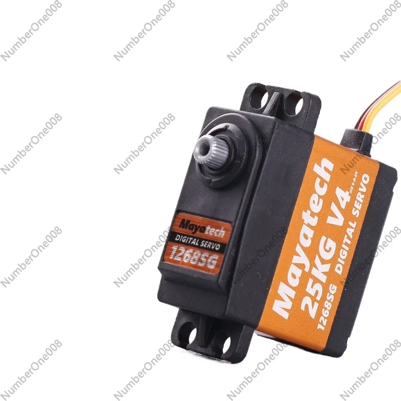 Цифровой сервопривод Mayatech 1268SG V4 25KG с высоким крутящим моментом, высоковольтный, с защитой от брызг, металлический редуктор для радиоуправляемых моделей самолетов
Цифровой сервопривод Mayatech 1268SG V4 25KG с высоким крутящим моментом, высоковольтный, с защитой от брызг, металлический редуктор для радиоуправляемых моделей самолетов