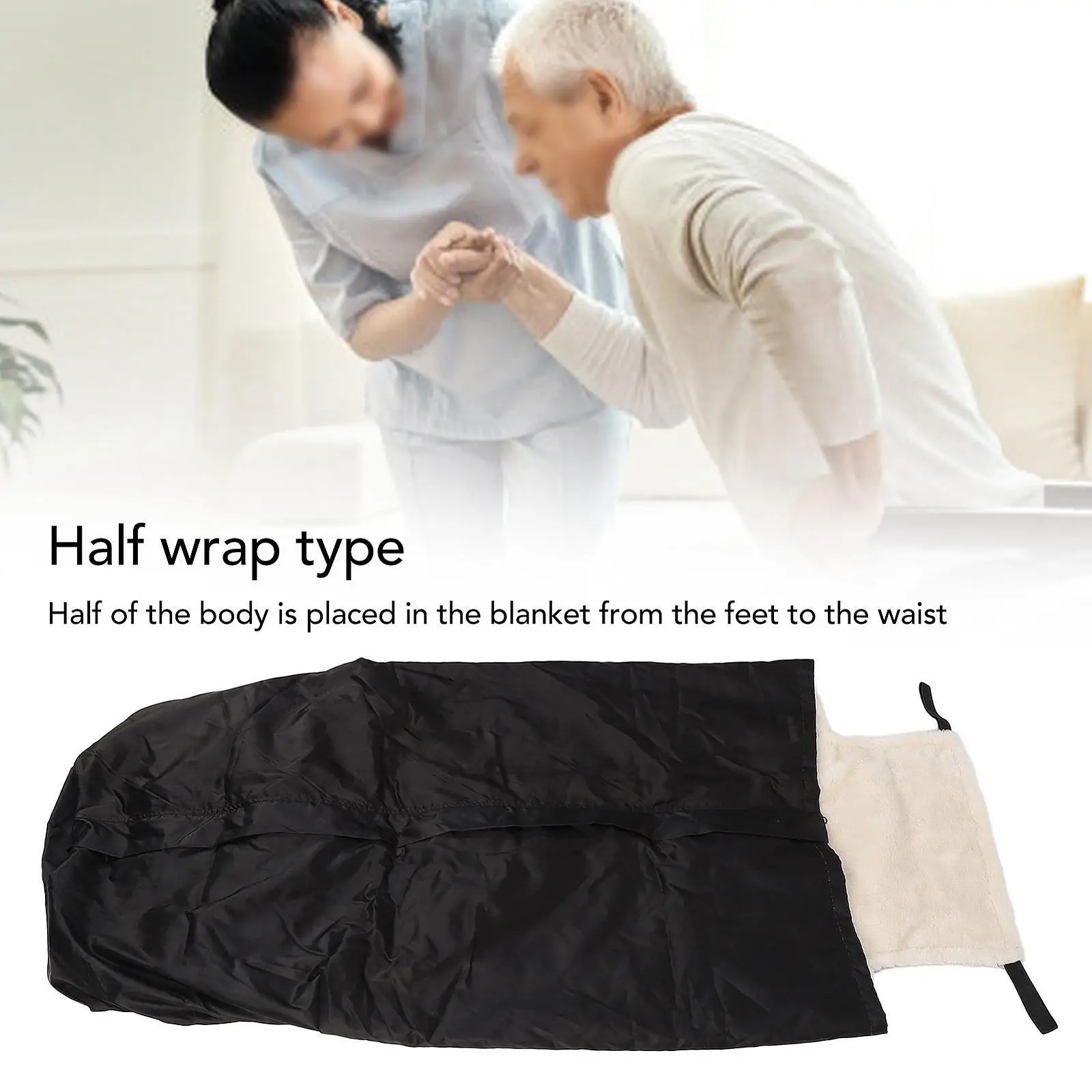 Blanket Weatherproof Accessories Lightweight Footmuff for Elderly Thicken Material Cover
Blanket Weatherproof Accessories Lightweight Footmuff for Elderly Thicken Material Cover