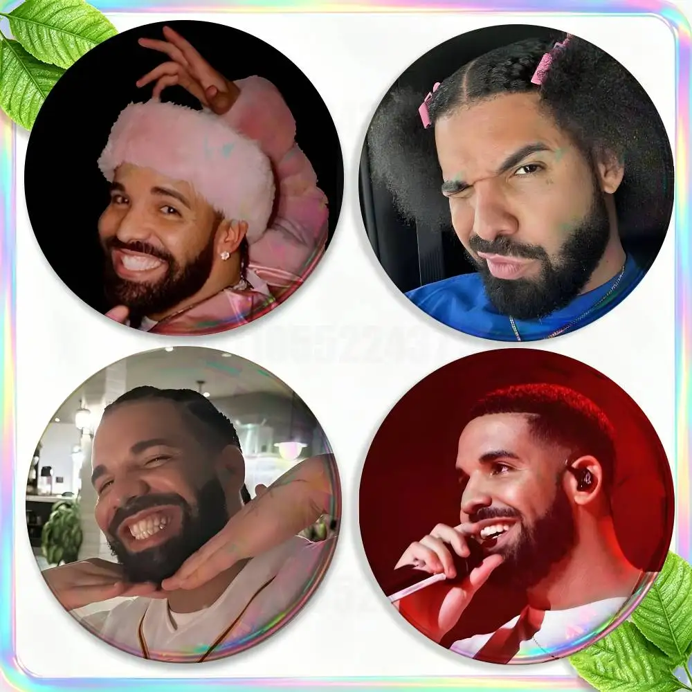 Hot Singer Rapper D-Drake 2-piece set Pins Backpack Clothes Jewelry Accessories Round Brooch Button Badge Fans Collection Gifts
Hot Singer Rapper D-Drake 2-piece set Pins Backpack Clothes Jewelry Accessories Round Brooch Button Badge Fans Collection Gifts