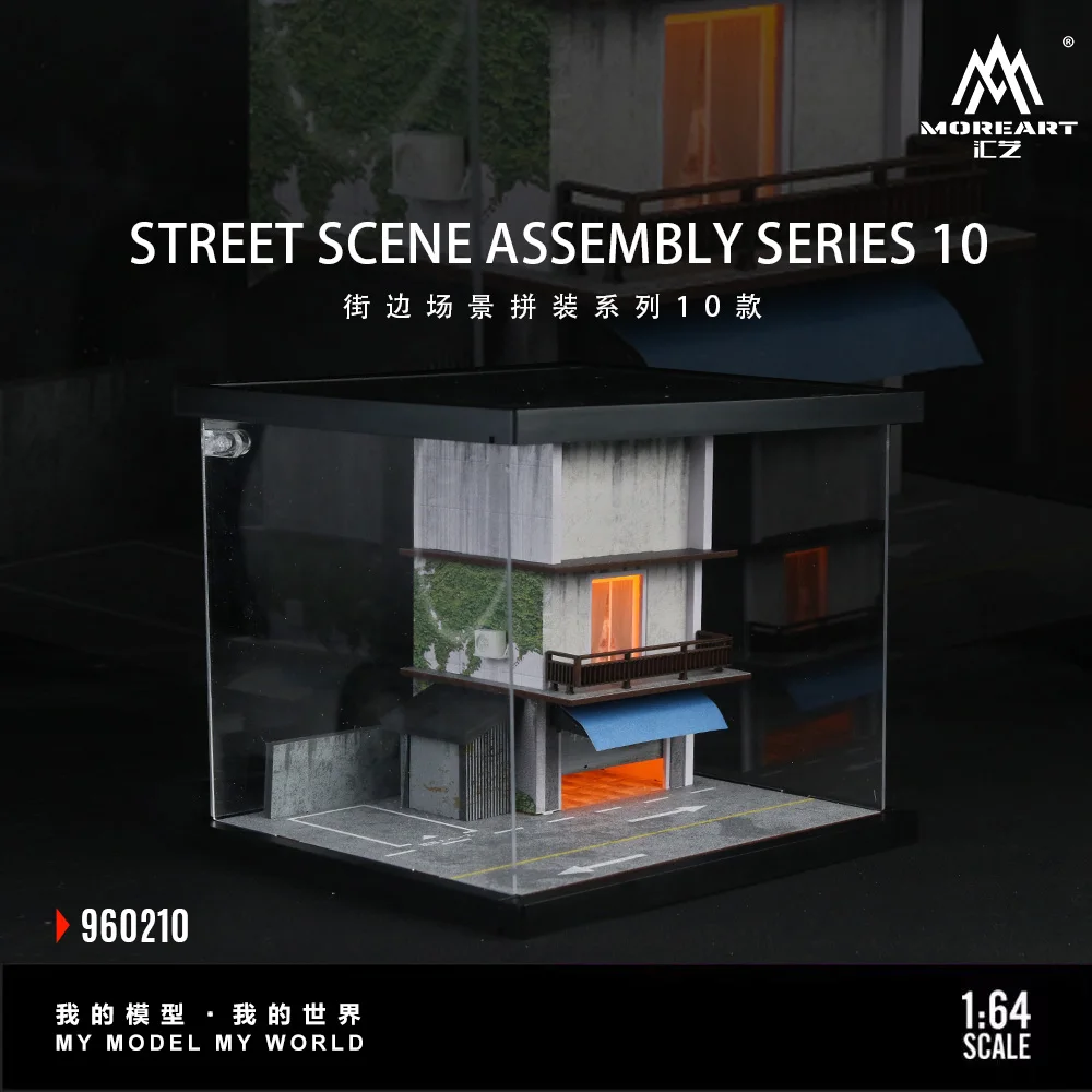 More Art 1:64 Street Scene Series 10, диорама для парковки, световая версия, диорама для дисплея, коллекции и подарка
More Art 1:64 Street Scene Series 10, диорама для парковки, световая версия, диорама для дисплея, коллекции и подарка