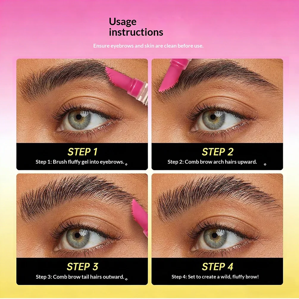 7ml Private Label Brow Gel Custom Logo Waterproof Sweat-Resistant Long-Lasting Eyebrow Glue with Brush Makeup Wholesale Vegan
7ml Private Label Brow Gel Custom Logo Waterproof Sweat-Resistant Long-Lasting Eyebrow Glue with Brush Makeup Wholesale Vegan