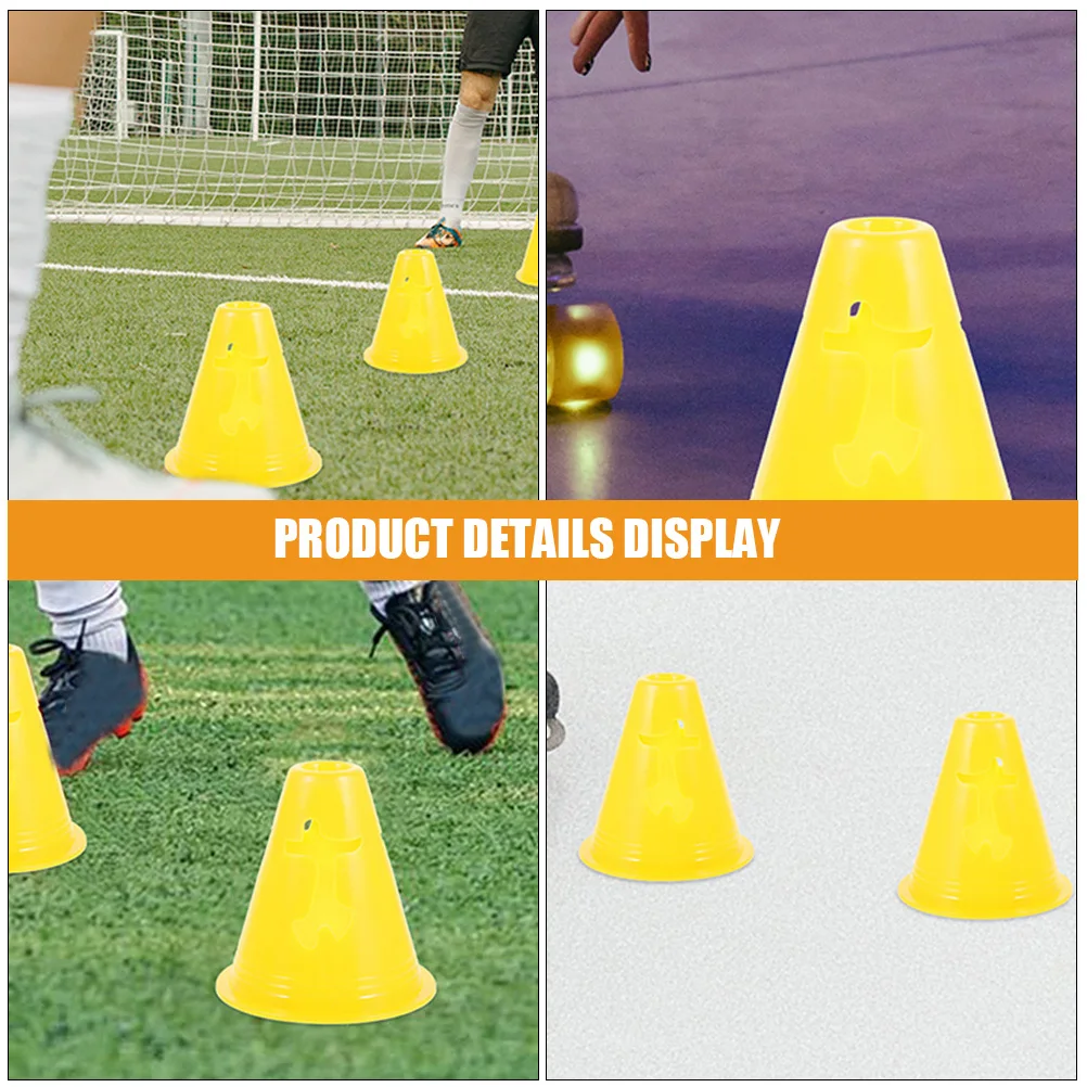 20pcs Soccer Training Cones 8cm High Durable Agility Drills Football Sports Practice Equipment Kids Obstacle Markers
20pcs Soccer Training Cones 8cm High Durable Agility Drills Football Sports Practice Equipment Kids Obstacle Markers