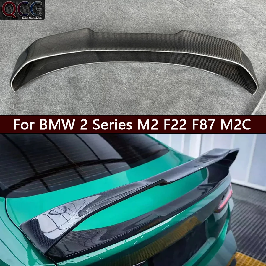 For BMW 2 Series M2 F22 F87 M2C AE Style Carbon Fiber Tail fins Rear Trunk Spoiler Guide Wing Rear Wing Car accessories Body Kit
For BMW 2 Series M2 F22 F87 M2C AE Style Carbon Fiber Tail fins Rear Trunk Spoiler Guide Wing Rear Wing Car accessories Body Kit