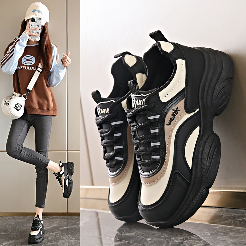 Low-top dad shoes, versatile casual sports shoes for women, EP905
Low-top dad shoes, versatile casual sports shoes for women, EP905