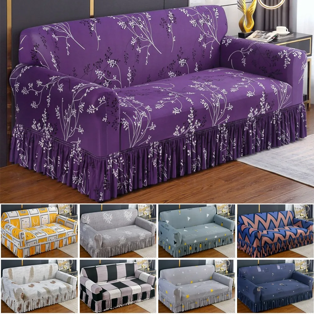 1pc Stretch Print Sofa Covers with Skirt Elastic Sofa Armchair Cover for Living Room Furniture Protector Couch Cover Home Decor
1pc Stretch Print Sofa Covers with Skirt Elastic Sofa Armchair Cover for Living Room Furniture Protector Couch Cover Home Decor