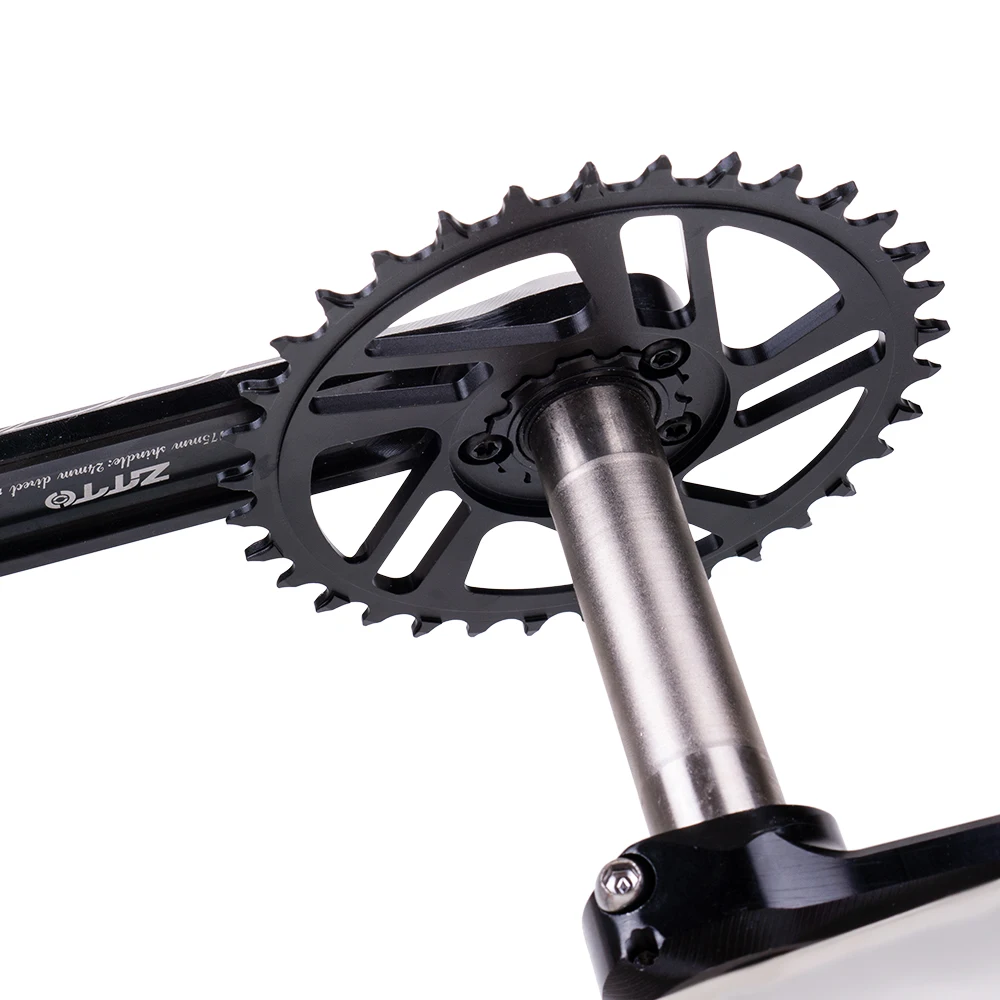 ZTTO MTB Bike Club Crankset 170mm Arm1X System Chainring 32T 34T 36T BSA Axis Compatible with 1x10/11/12-Speed Narrow Wide Chain
ZTTO MTB Bike Club Crankset 170mm Arm1X System Chainring 32T 34T 36T BSA Axis Compatible with 1x10/11/12-Speed Narrow Wide Chain