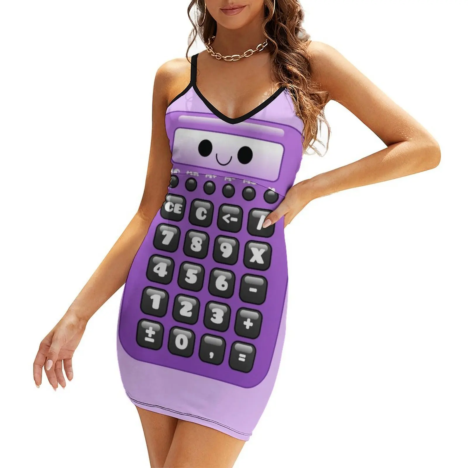 kawaii purple calculator Sling Dress luxury woman party dress Aesthetic clothing birthday dress summer
kawaii purple calculator Sling Dress luxury woman party dress Aesthetic clothing birthday dress summer