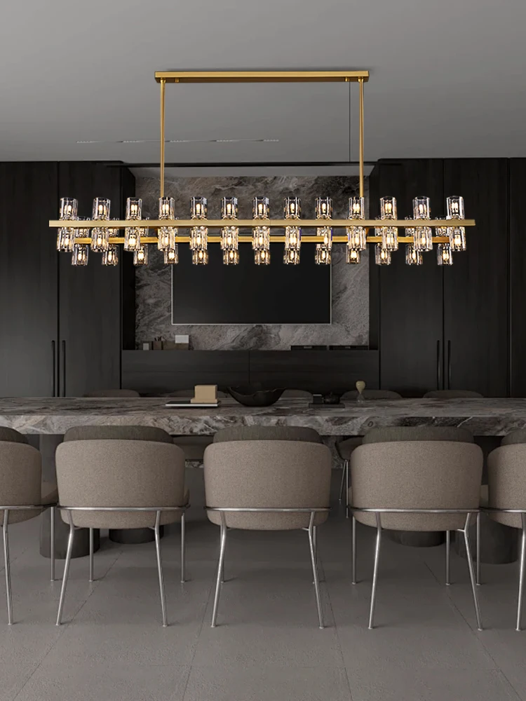 America Brass Glass Crystal Led Chandeliers Luxury Home Decoration Gold Hanging Lamps For Ceiling Lustres Living Room Appliance
America Brass Glass Crystal Led Chandeliers Luxury Home Decoration Gold Hanging Lamps For Ceiling Lustres Living Room Appliance