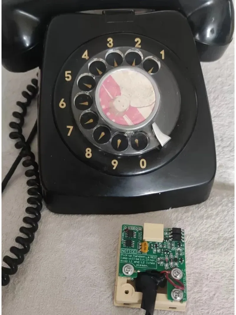 Vintage Rotary Dial Pulse to DTMF Tone Converter for Old Telephones Multi-Frequency Signal Adapter
Vintage Rotary Dial Pulse to DTMF Tone Converter for Old Telephones Multi-Frequency Signal Adapter