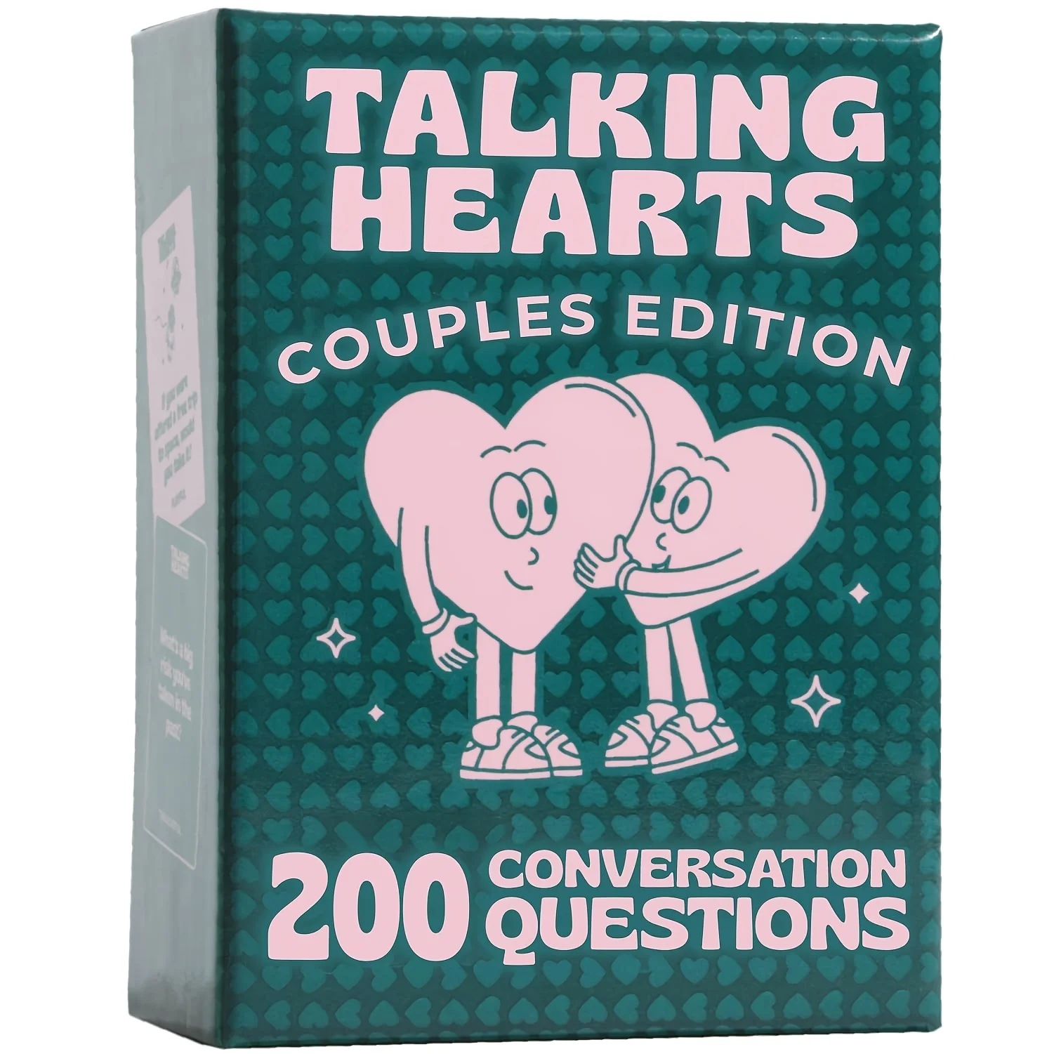  Карточки для разговоров "Talking Hearts" - карточная игра для пар для свиданий и путешествий. 200 вопросов и 2 карточки-дикими картами.
Карточки для разговоров "Talking Hearts" - карточная игра для пар для свиданий и путешествий. 200 вопросов и 2 карточки-дикими картами.