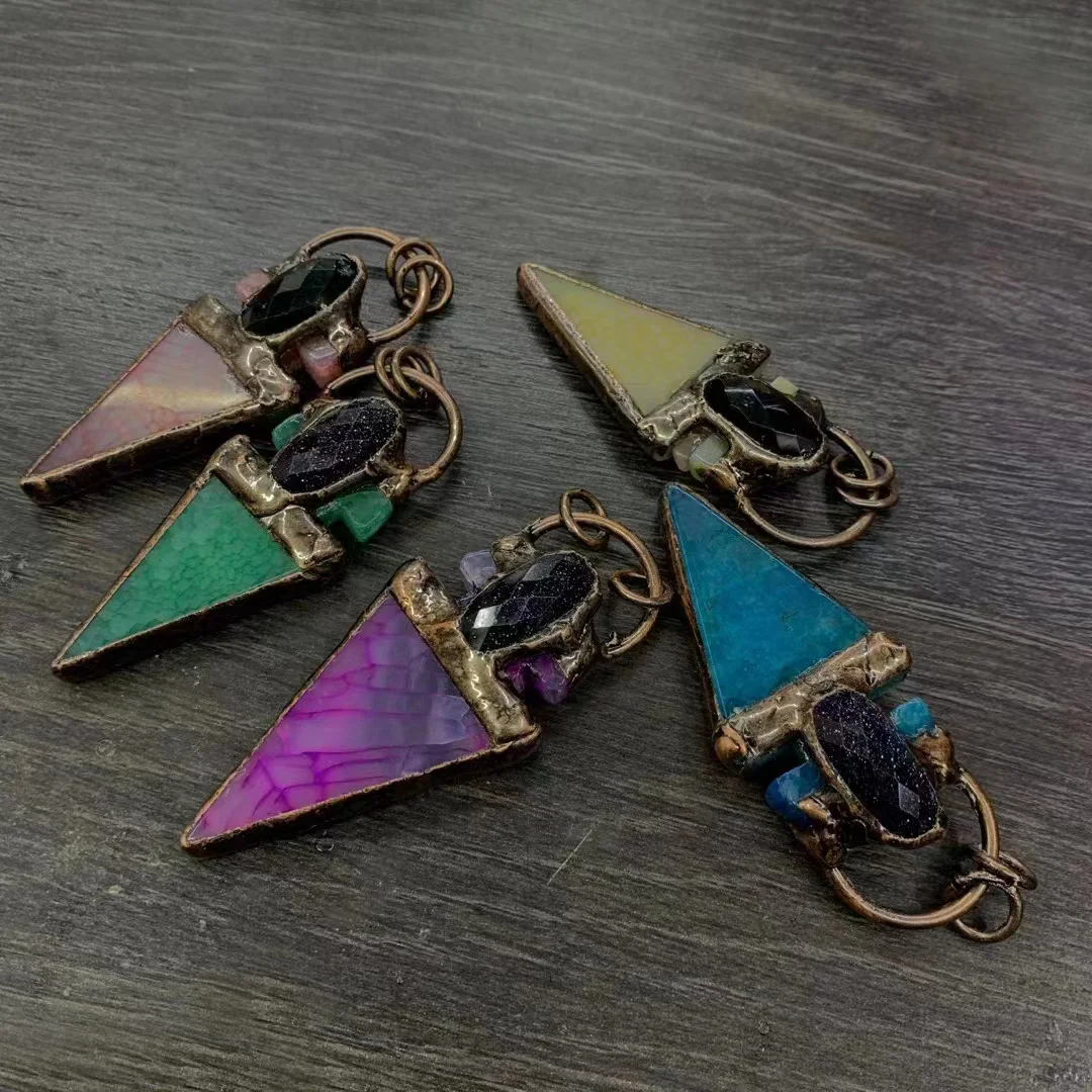 3pcs Viking Style Pendant Natural Black Tourmaline Stone Rock Amethyst Crystal Cluster Pendant
3pcs Viking Style Pendant Natural Black Tourmaline Stone Rock Amethyst Crystal Cluster Pendant