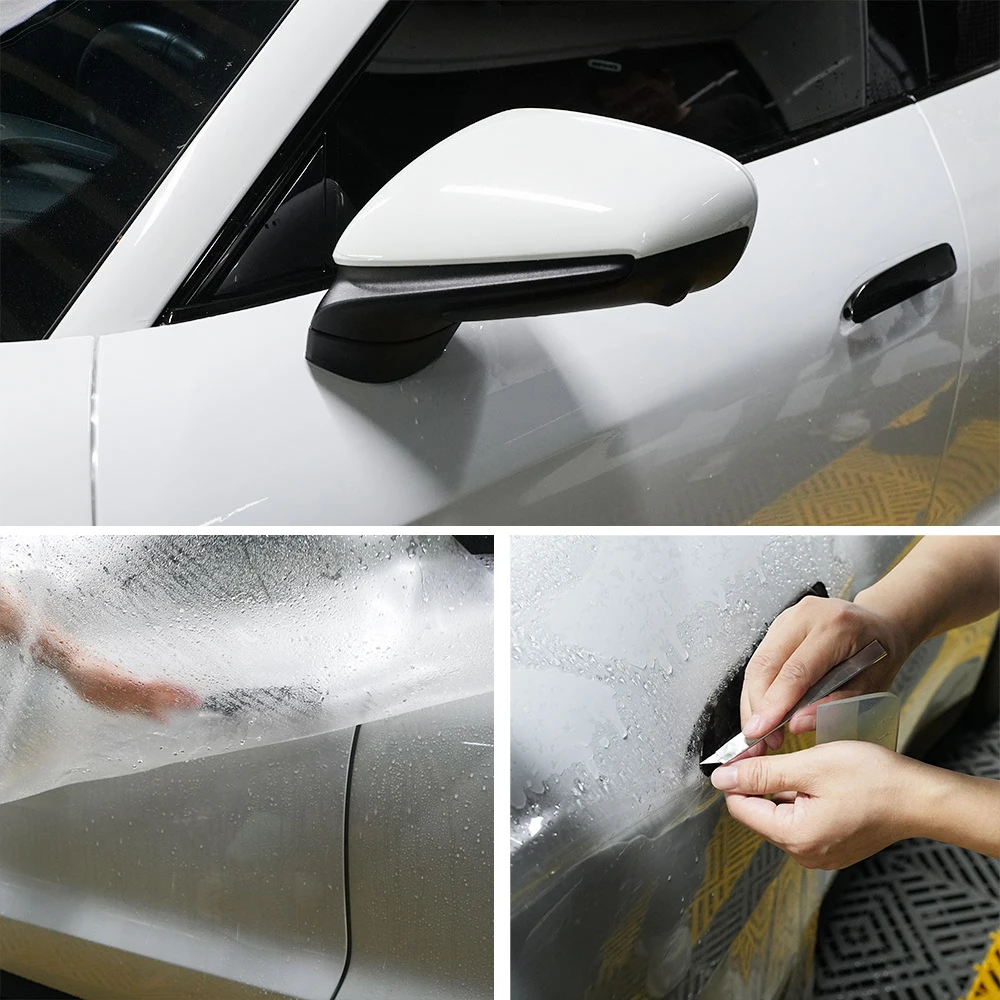 7.5mil Thickness Ultra Clear TPU Car Self-Healing Paint Resistant Decal Scratch-Proof Protection Film Car Vinyl Wrapping Film
7.5mil Thickness Ultra Clear TPU Car Self-Healing Paint Resistant Decal Scratch-Proof Protection Film Car Vinyl Wrapping Film