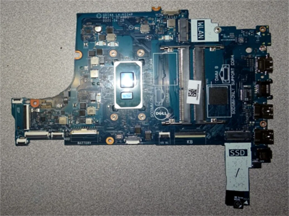 0XGX0C For Dell Inspiron 15 3501 Laptop Motherboard LA-K034P I5-1135G7 100% Full Tested
0XGX0C For Dell Inspiron 15 3501 Laptop Motherboard LA-K034P I5-1135G7 100% Full Tested