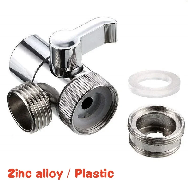 Zinc Alloy/Plastic Switch Faucet Adapter Kitchen Sink Splitter Diverter Tap Connector Shower Bathroom Accessory
Zinc Alloy/Plastic Switch Faucet Adapter Kitchen Sink Splitter Diverter Tap Connector Shower Bathroom Accessory