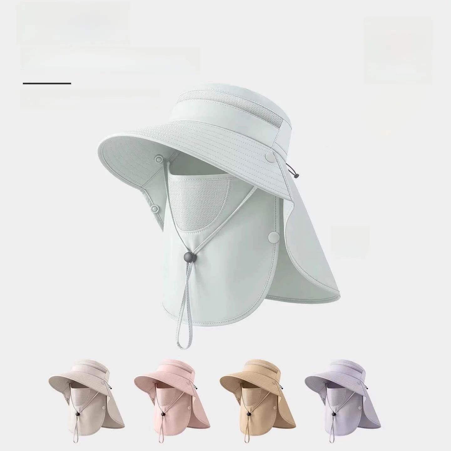 2026 New UV Protection Sun Hat Summer Anti-UV Cycling Fishing Cap Face Mask Neck Cover One-Piece Unisex Vehicle Acce...
2026 New UV Protection Sun Hat Summer Anti-UV Cycling Fishing Cap Face Mask Neck Cover One-Piece Unisex Vehicle Acce...